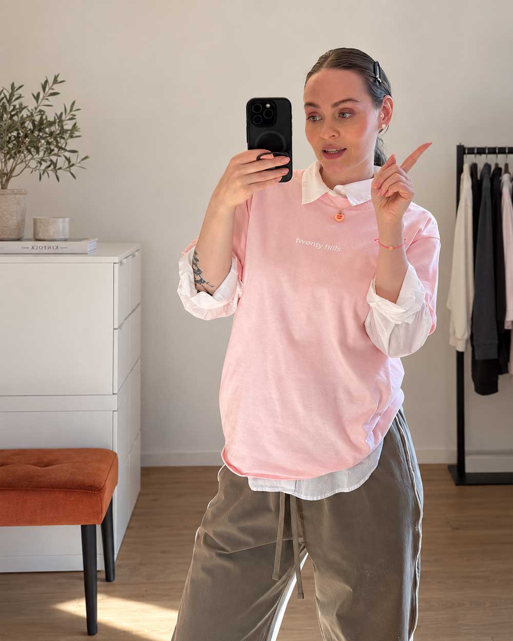 Pastel T-Shirt (Pale Pink)
