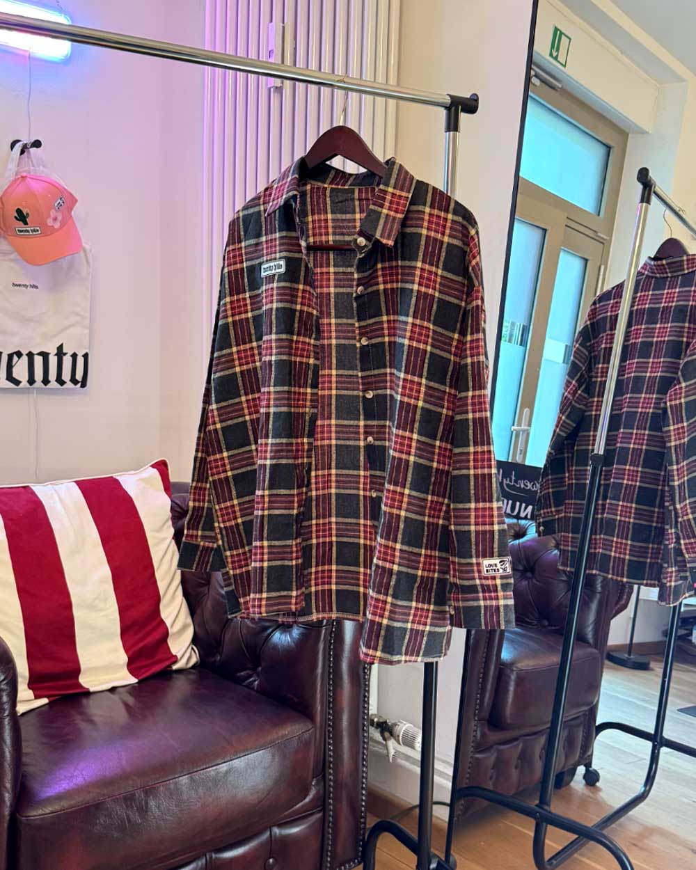 LOVE BITES Plaid Shirt