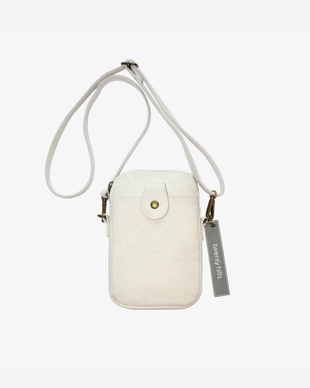 Messenger Phone Bag (Off-White)