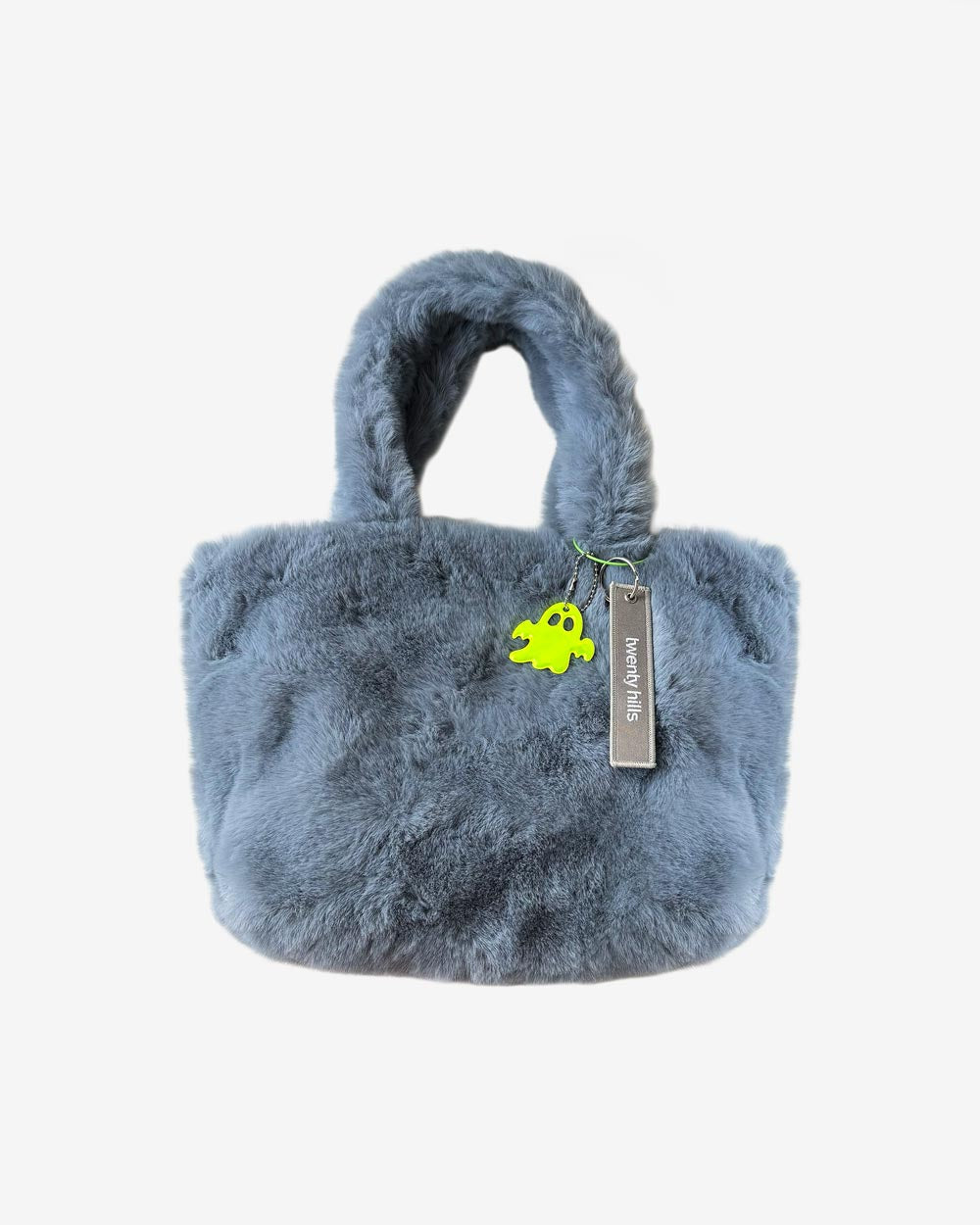 Faux Fur Bag (Gray Night Sky Wolf)