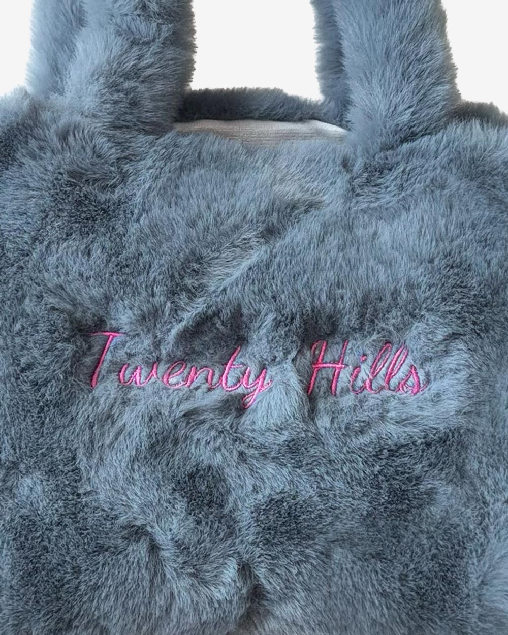 Faux Fur Bag (Gray Night Sky Wolf)
