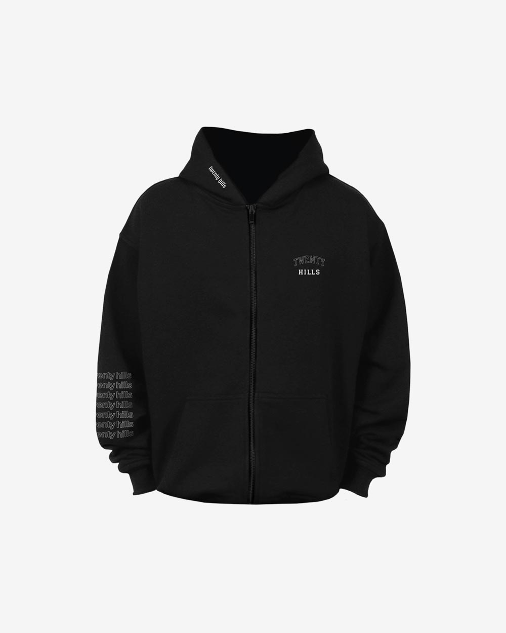 Unisex Zip Jacket Hooded