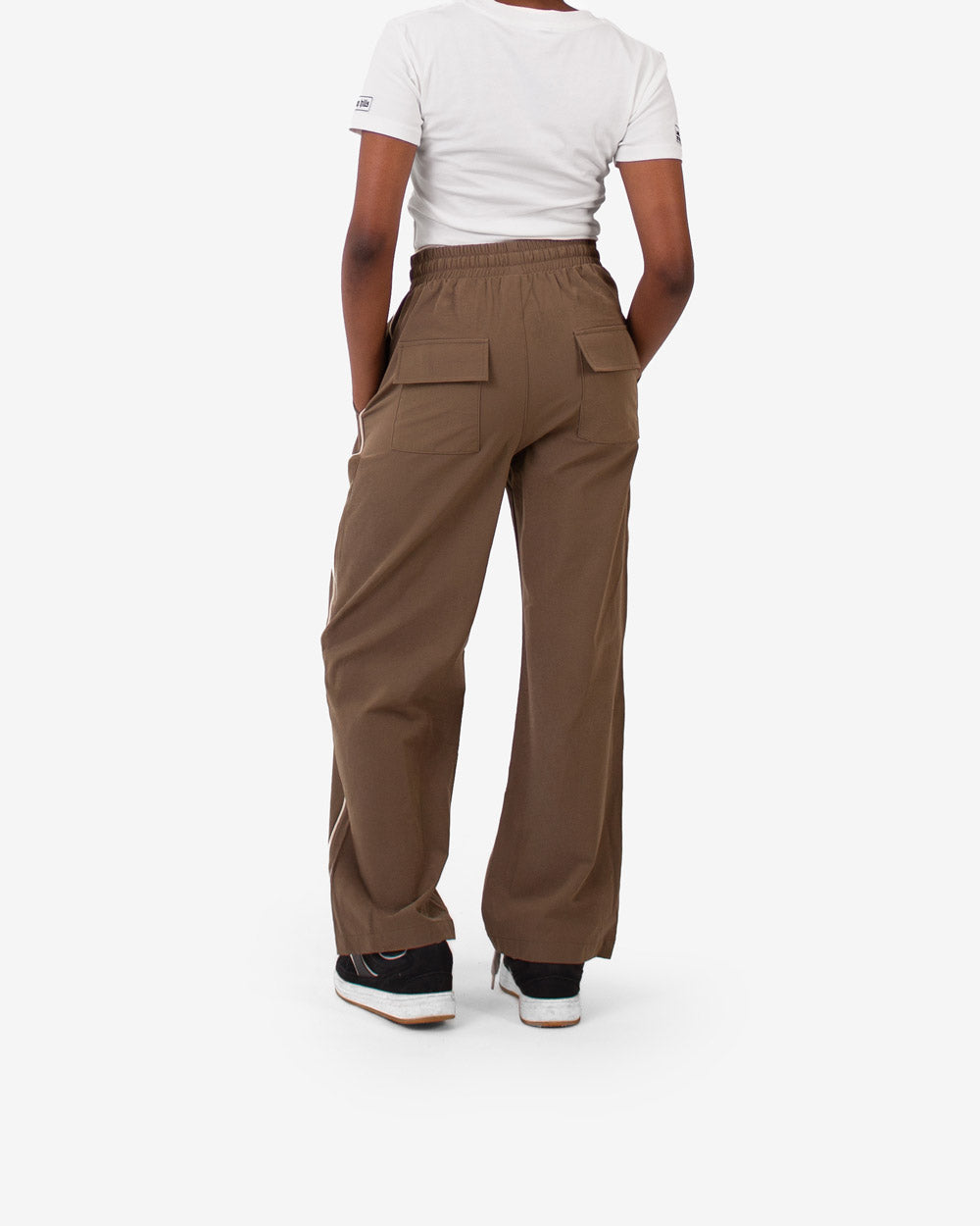 Drawstring Pants (Mocha Mousse)