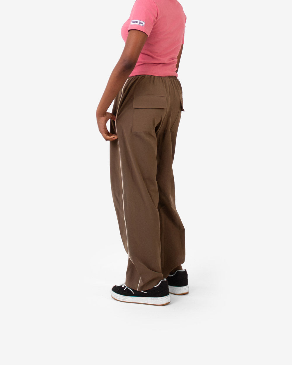 Drawstring Pants (Mocha Mousse)
