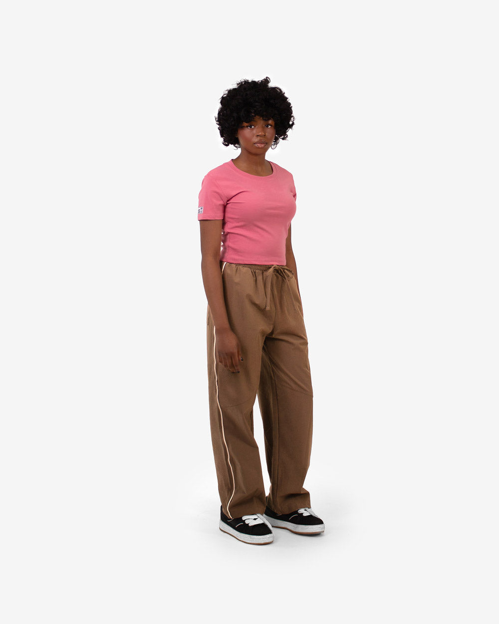Drawstring Pants (Mocha Mousse)