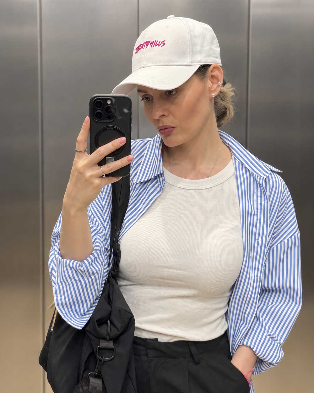 Twenty Hills Cap (White & Pink)