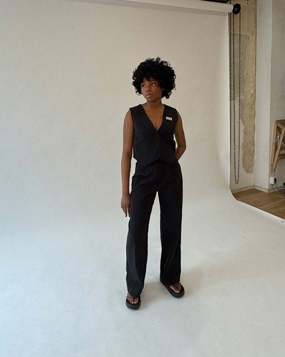 LOVE BITES Suit Pants (Black)