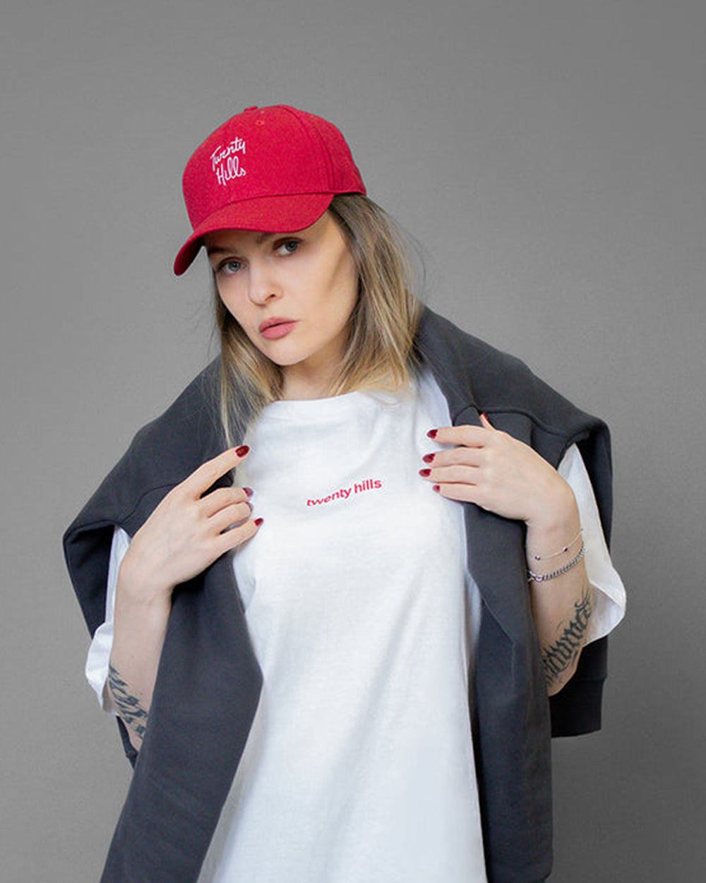 Classics T-Shirt (White & Red)