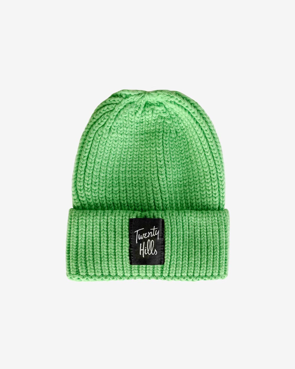 Cuffed Beanie (Lime)