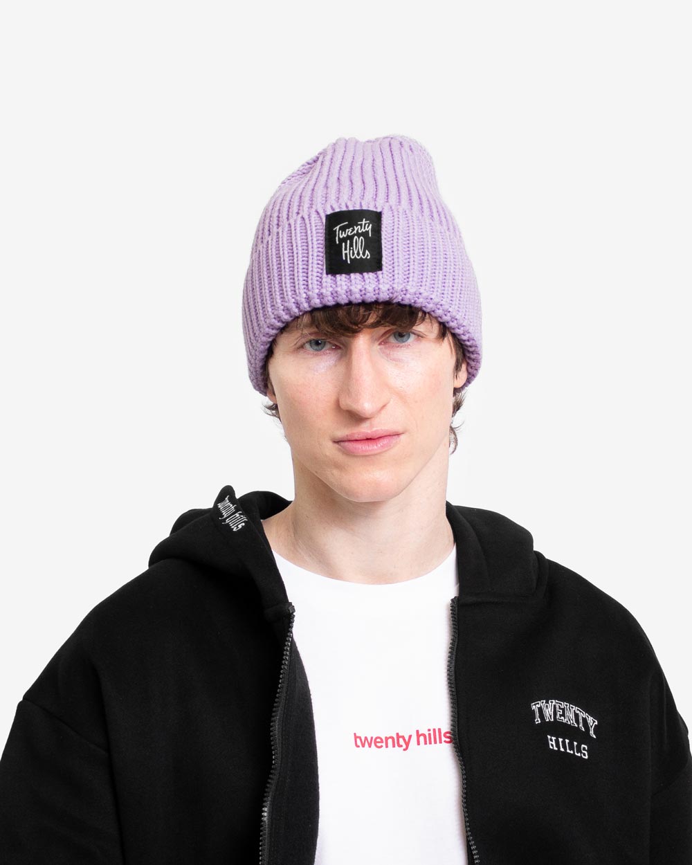 Cuffed Beanie (Lilac)