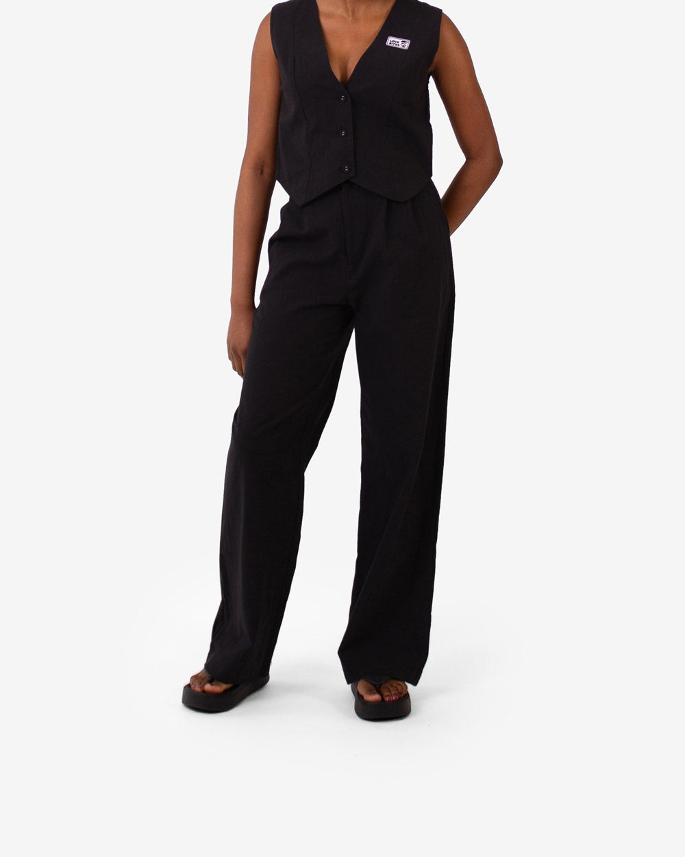 LOVE BITES Suit Pants (Black)