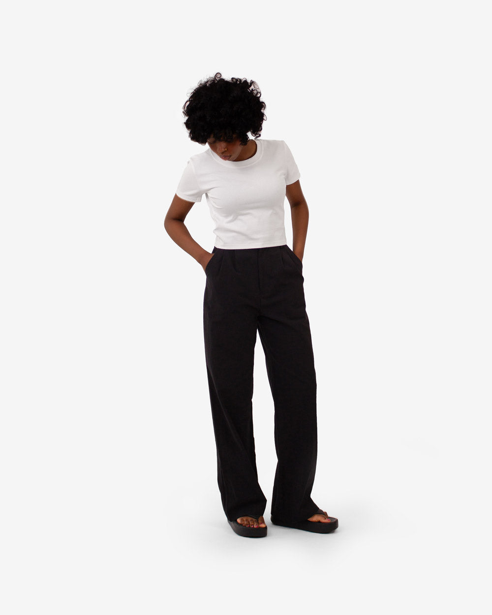 LOVE BITES Suit Pants (Black)