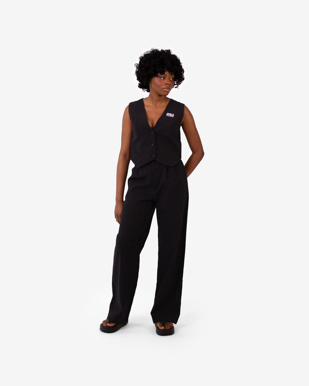 LOVE BITES Suit Pants (Black)