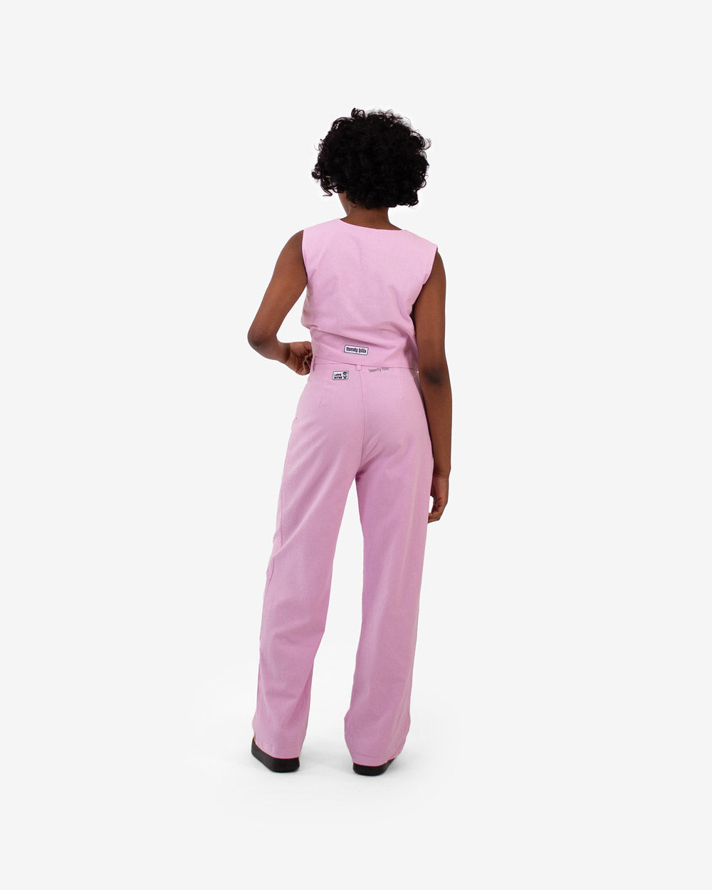 LOVE BITES Suit Pants (Pastel Pink)