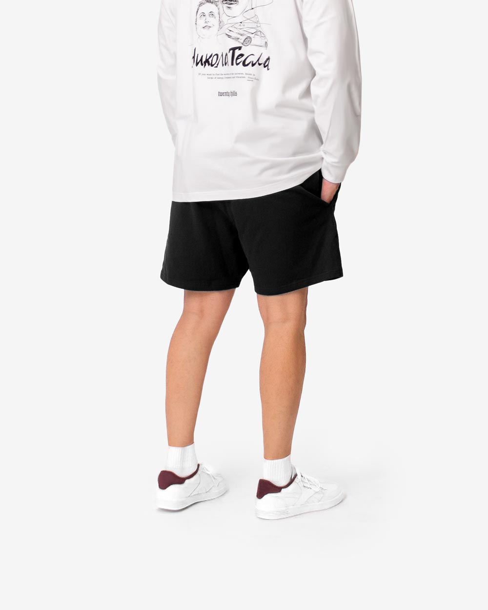 Unisex Sweat Shorts (Black)