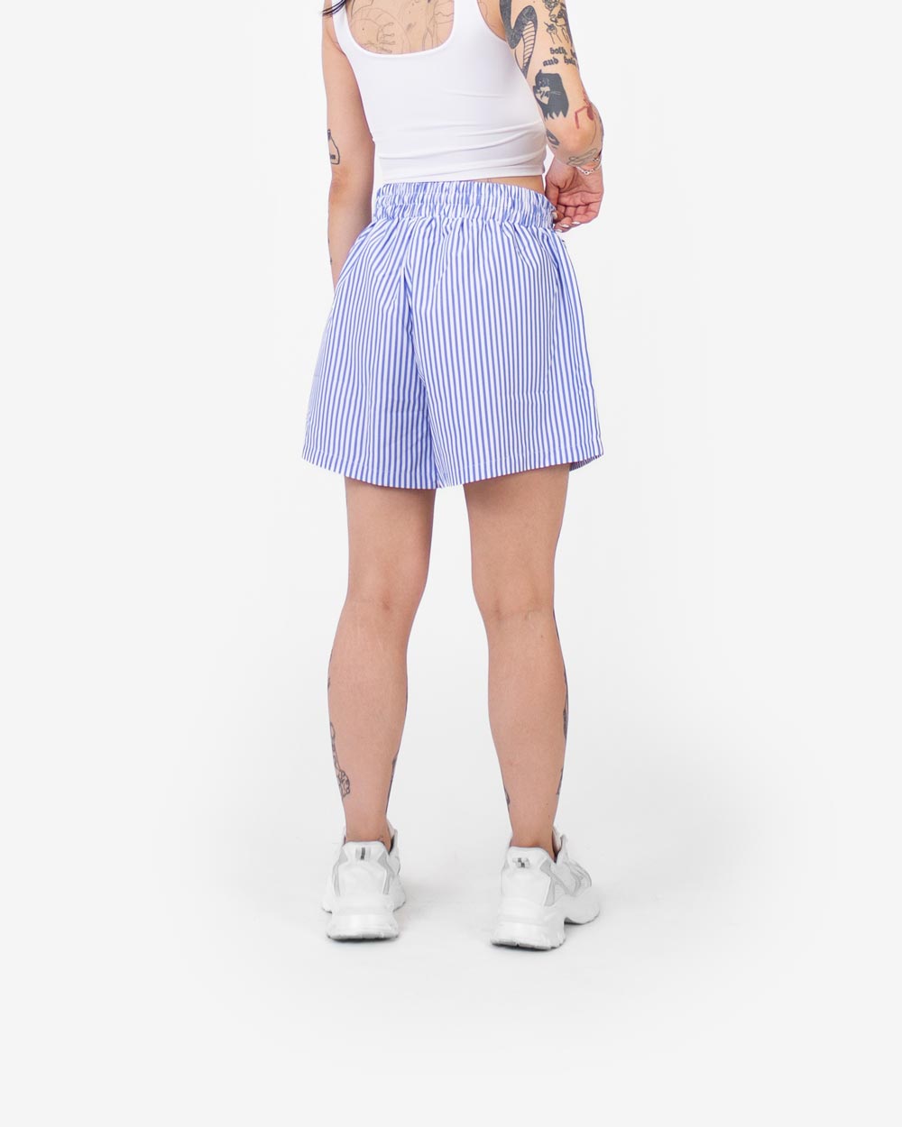 Striped Boxershorts (Blue & White)