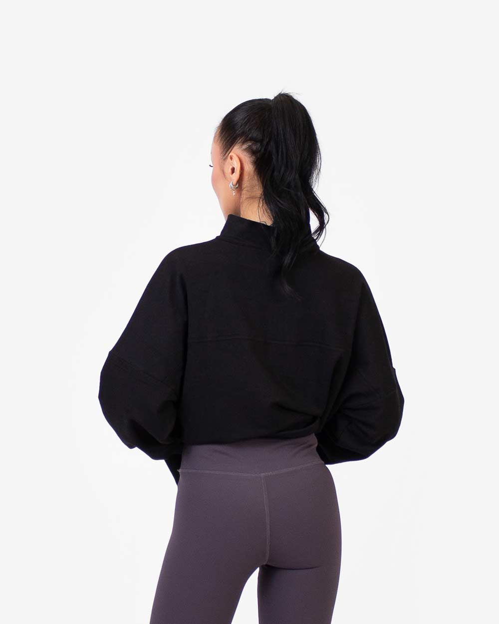 Half-Zip Pullover (Black)
