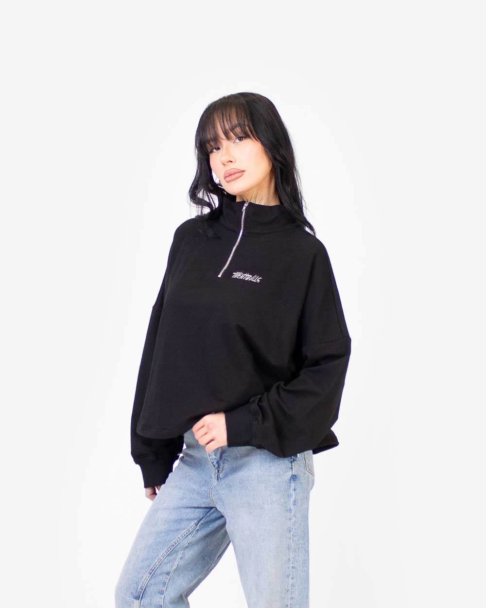 Half-Zip Pullover (Black)