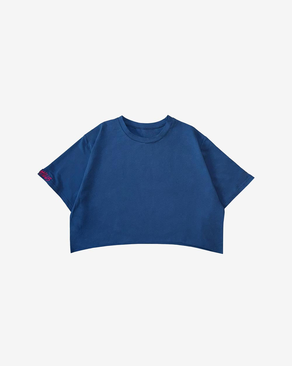 Cropped T-Shirt (Prussian Blue)