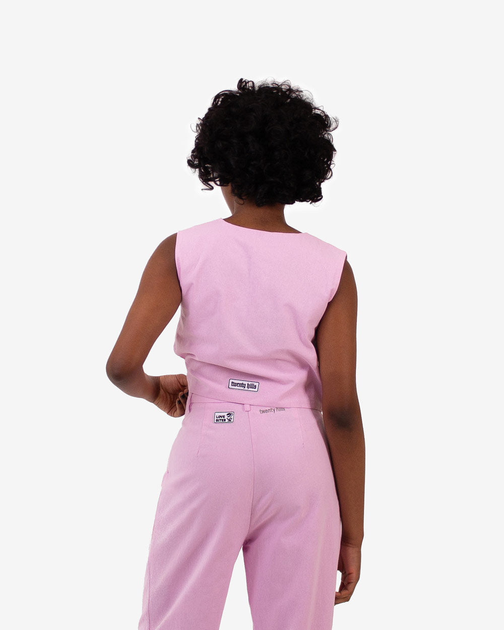 LOVE BITES Suit Vest (Pastel Pink)